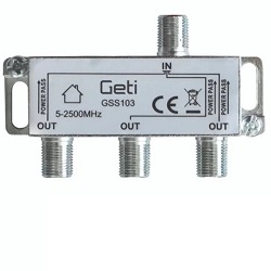 Geti GSS103 anténní rozbočovač F 3 výstupy