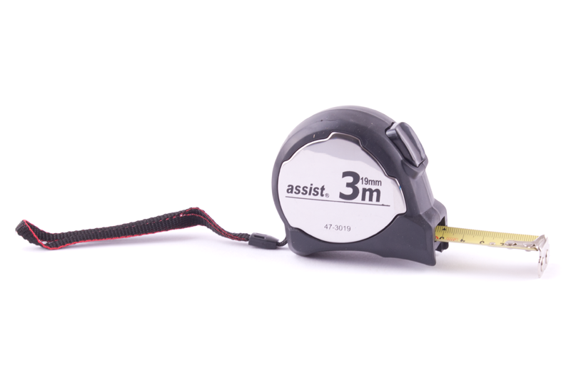 Assist 47-3019 Metr svinovací CHROM 3m