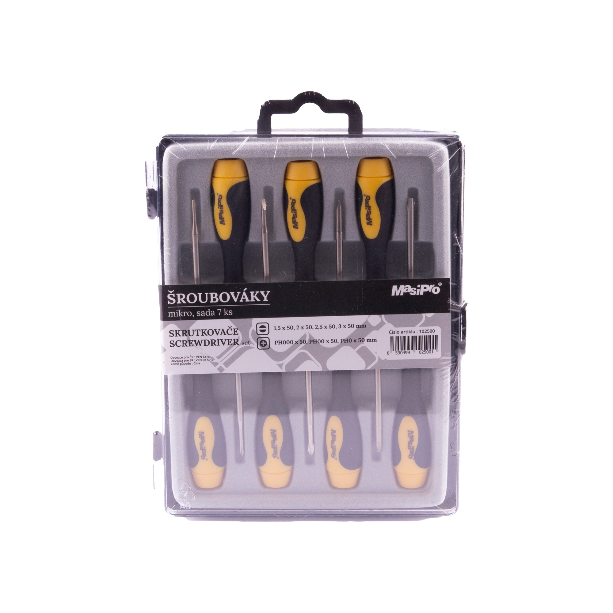 MasiPro 102500 Šroubováky micro/7ks