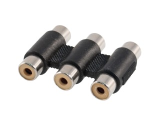 Geti 03390113 spojka CINCH trojitá 3x zásuvka