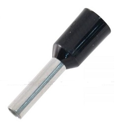 KSS ET1.5-8BK kabelová dutinka 1,5mm2x8mm