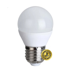 Žárovka LED E27 6W G45 bílá přírodní SOLIGHT WZ418