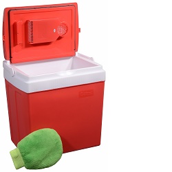 Compass 07125 30 l červený chladící box 30L 230/12