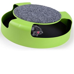 Hutermann Hračka pro kočky kolotoč s myší DS-062