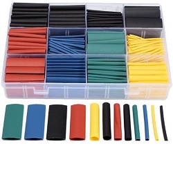 Sada 530ks smršťovací bužírky barevné N576