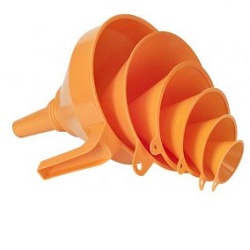 Pressol 02372043 sada 6 trychtýřů 50-160mm + sítko